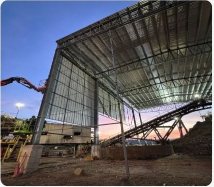 Nave industrial metálica